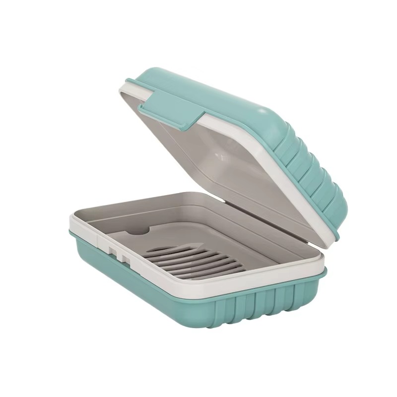 Plastic Soap Dish with Lid for - огляд і ціна Home Essentials Bathroom Storage