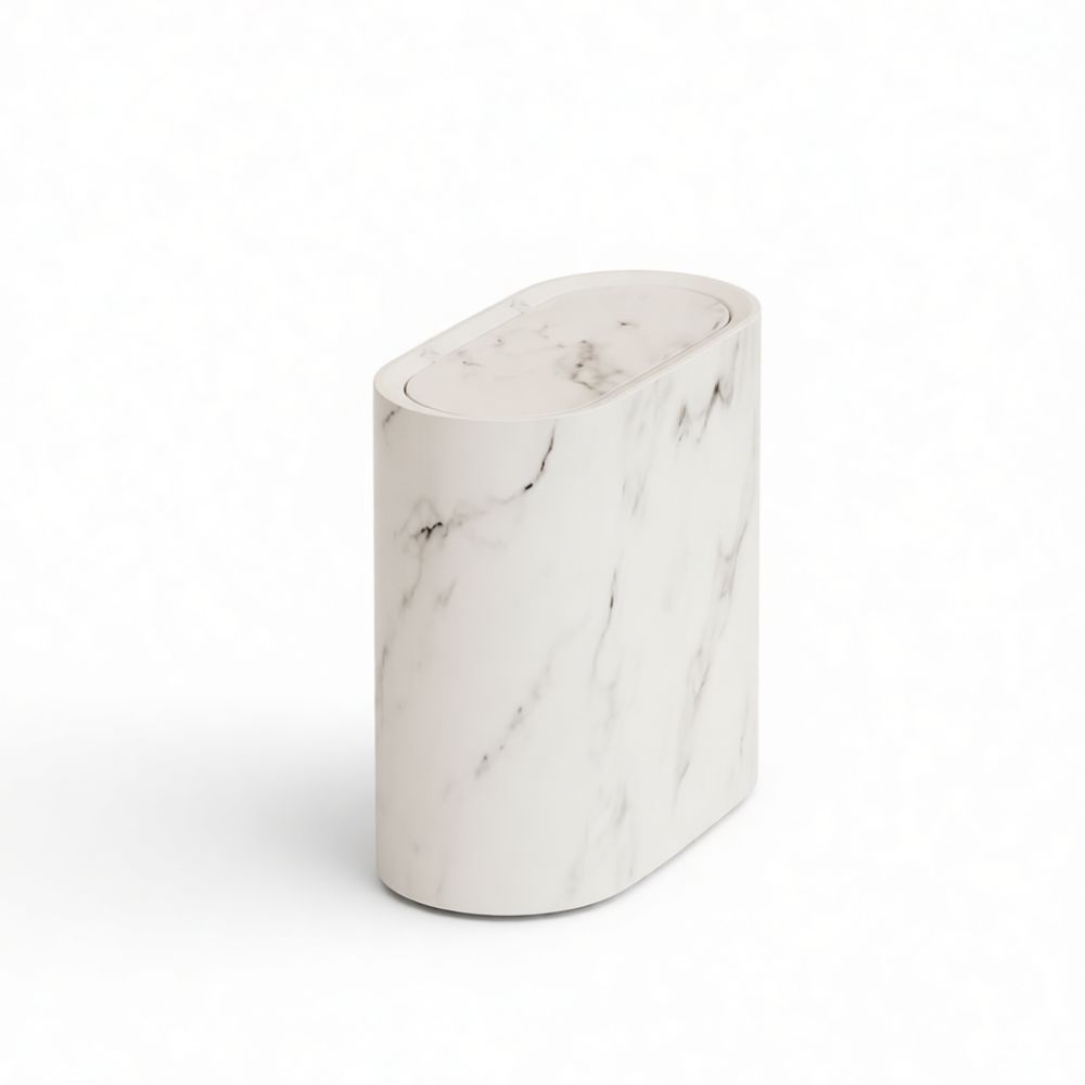Minimalist Slim Trash Can Narr - огляд і ціна Home Essentials Bathroom Storage