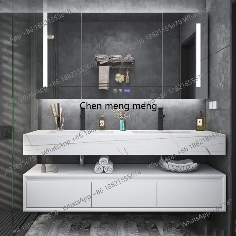 Black Lighting Shelf Bathroom  - огляд і ціна Home Bathroom Vanity Combo