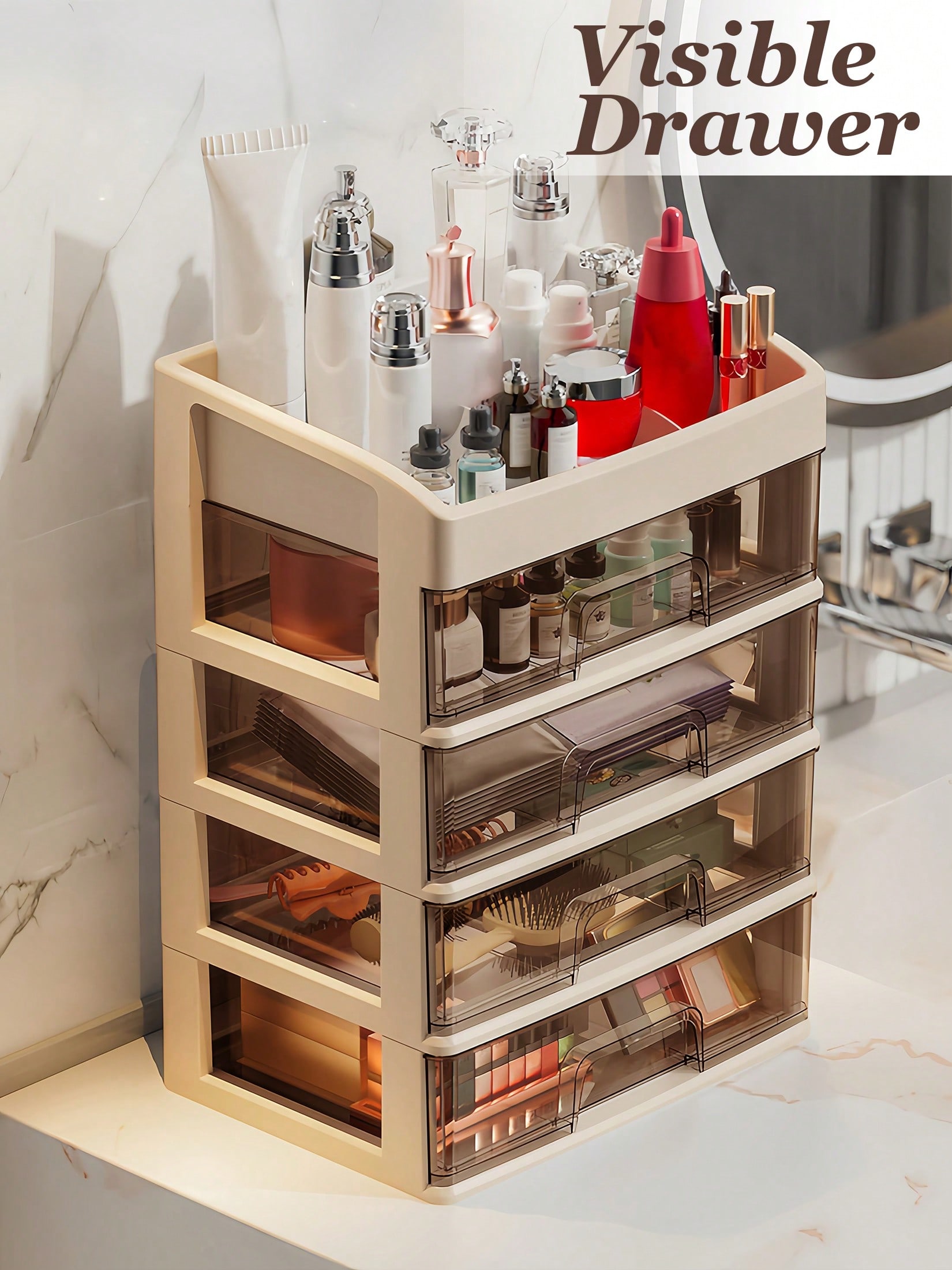 Makeup Organizer, Make Up Stor - огляд і ціна Home Essentials Bathroom Storage