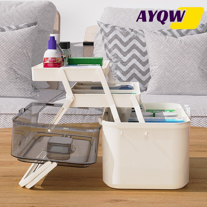 Large Capacity Clear Lid Medic - огляд і ціна Home Bathroom Organizer
