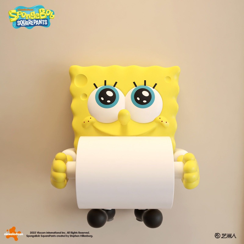 Cute SpongeBob Toilet Paper Ho - огляд і ціна Home Edit Bathroom Storage